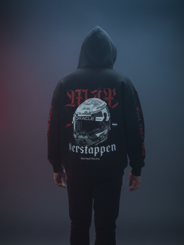 Max Verstappen 'Champion' Graphic Zip-Hoodie