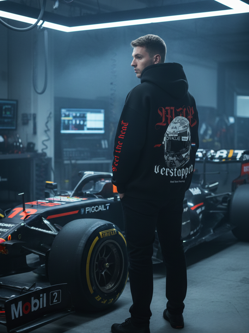 Max Verstappen 'Champion' Graphic Zip-Hoodie